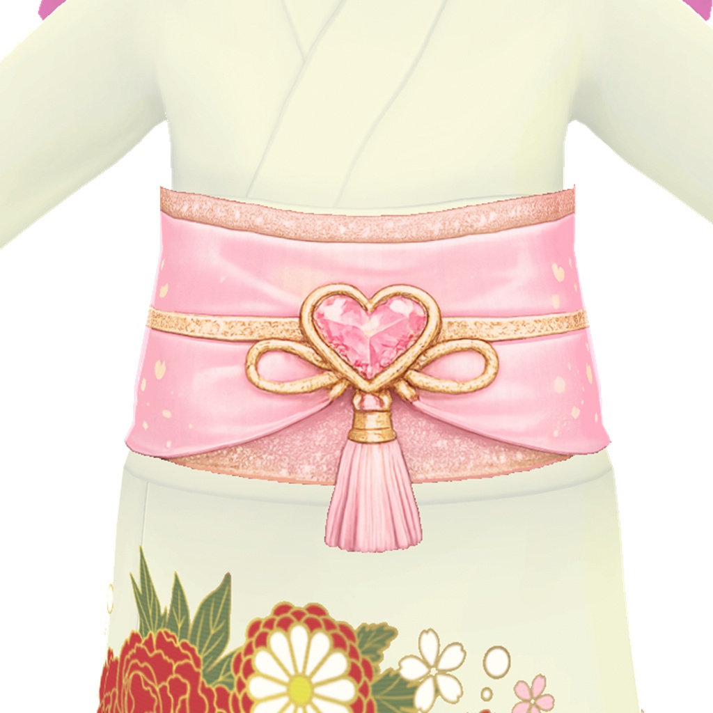着物(牡丹ロマンティック)|Kimono (Romantic Peony)