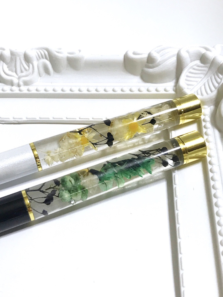 固形オイルのハーバリウムボールペン【刀剣乱舞】