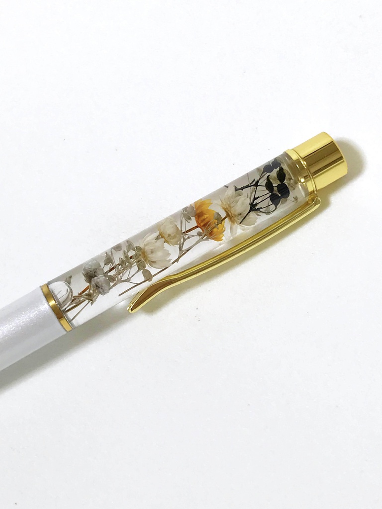 固形オイルのハーバリウムボールペン【刀剣乱舞】