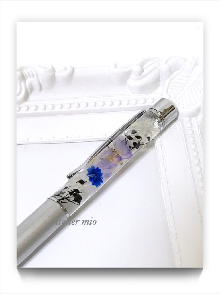 固まるオイル使用*Clearium Ballpoint Pen【hypnosismic】