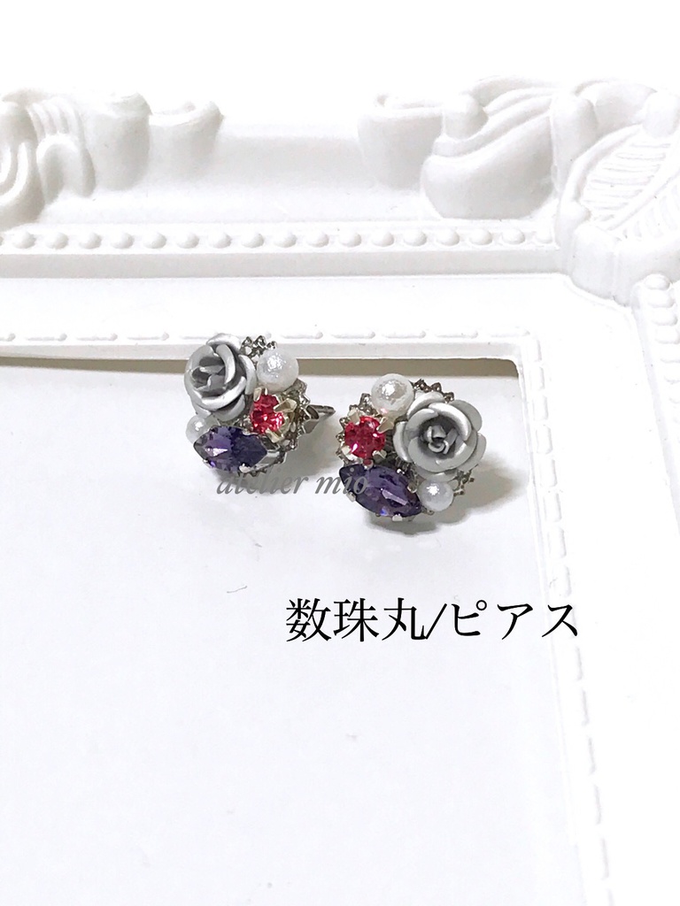 薔薇の彩り耳飾り【刀剣乱舞】