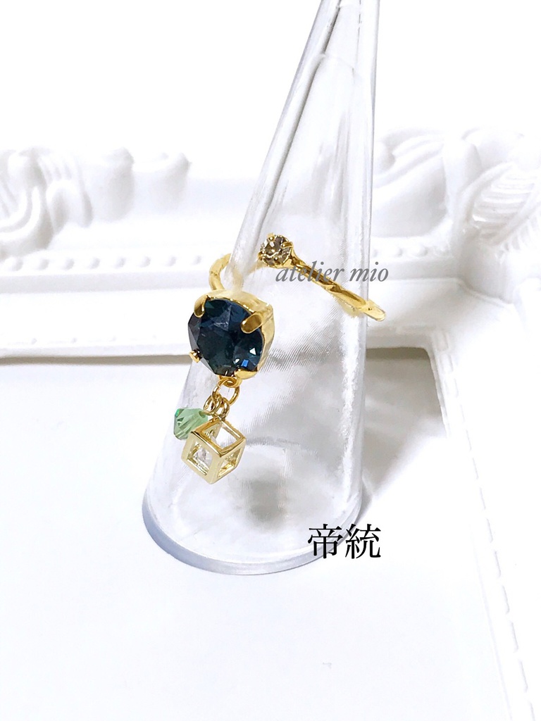 Swarovski Fork Ring【hypnosismic】