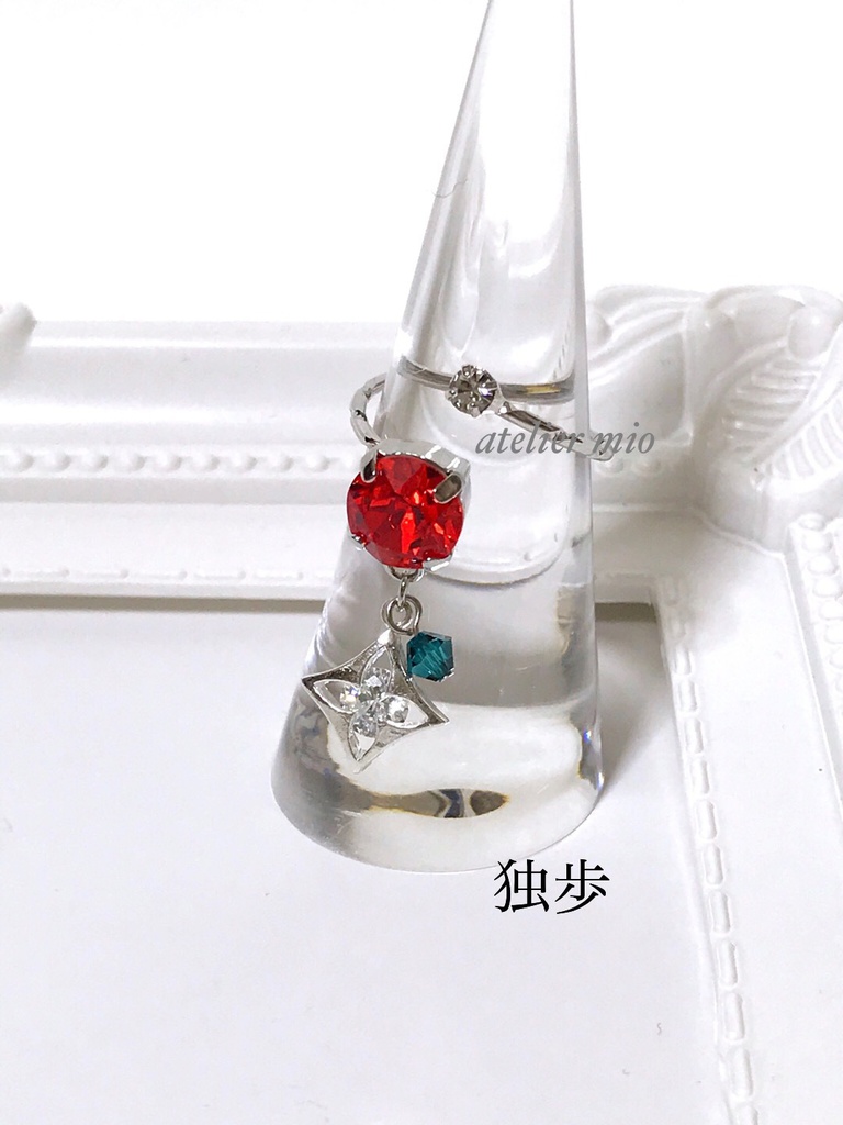 Swarovski Fork Ring【hypnosismic】