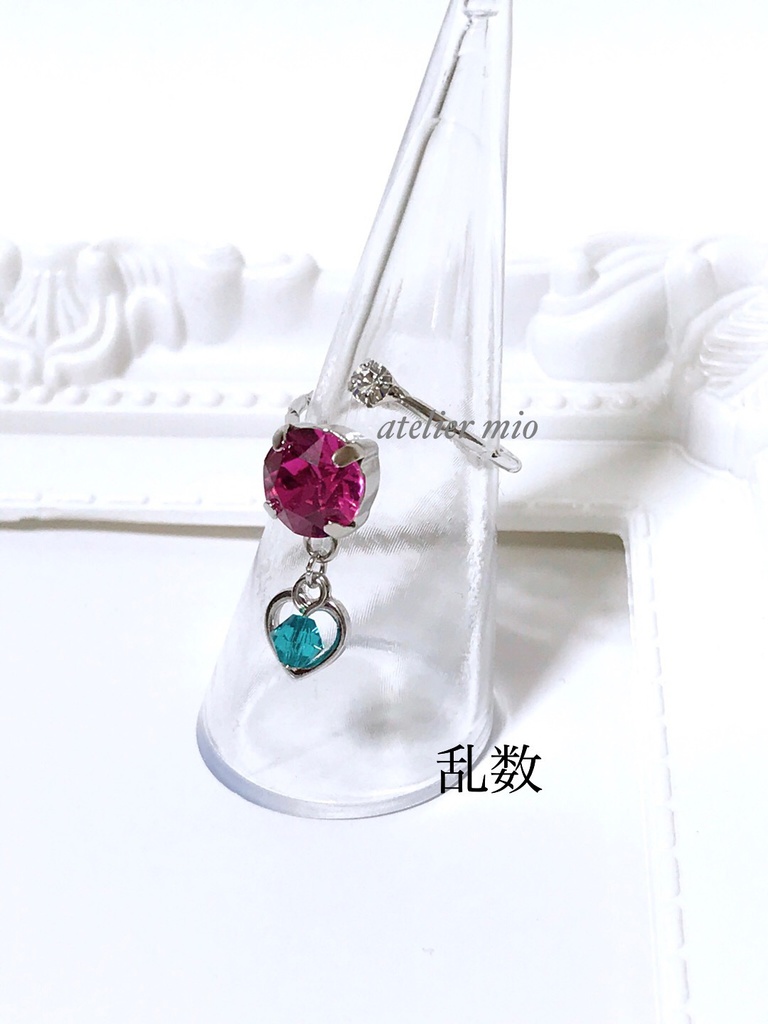 Swarovski Fork Ring【hypnosismic】