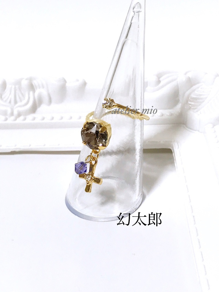 Swarovski Fork Ring【hypnosismic】