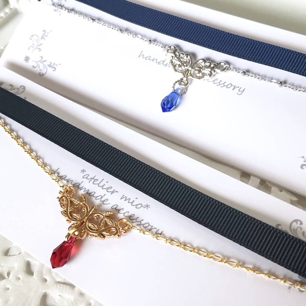 ひと粒石/寄せ石座のチョーカー【刀剣乱舞】