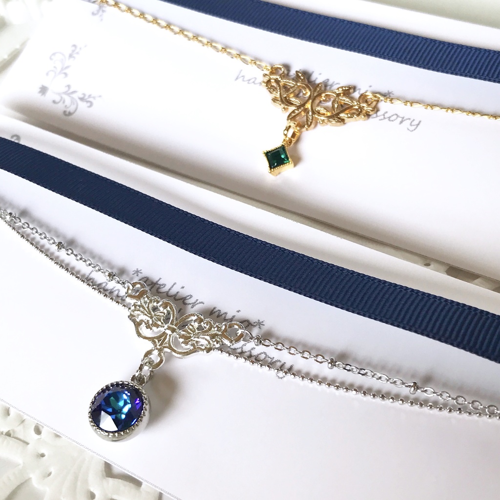 ひと粒石/寄せ石座のチョーカー【刀剣乱舞】