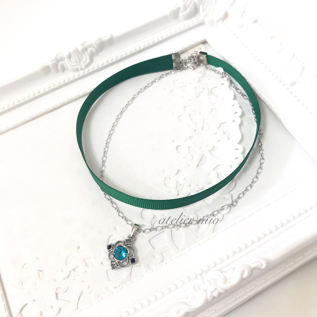 ひと粒石/寄せ石座のチョーカー【刀剣乱舞】