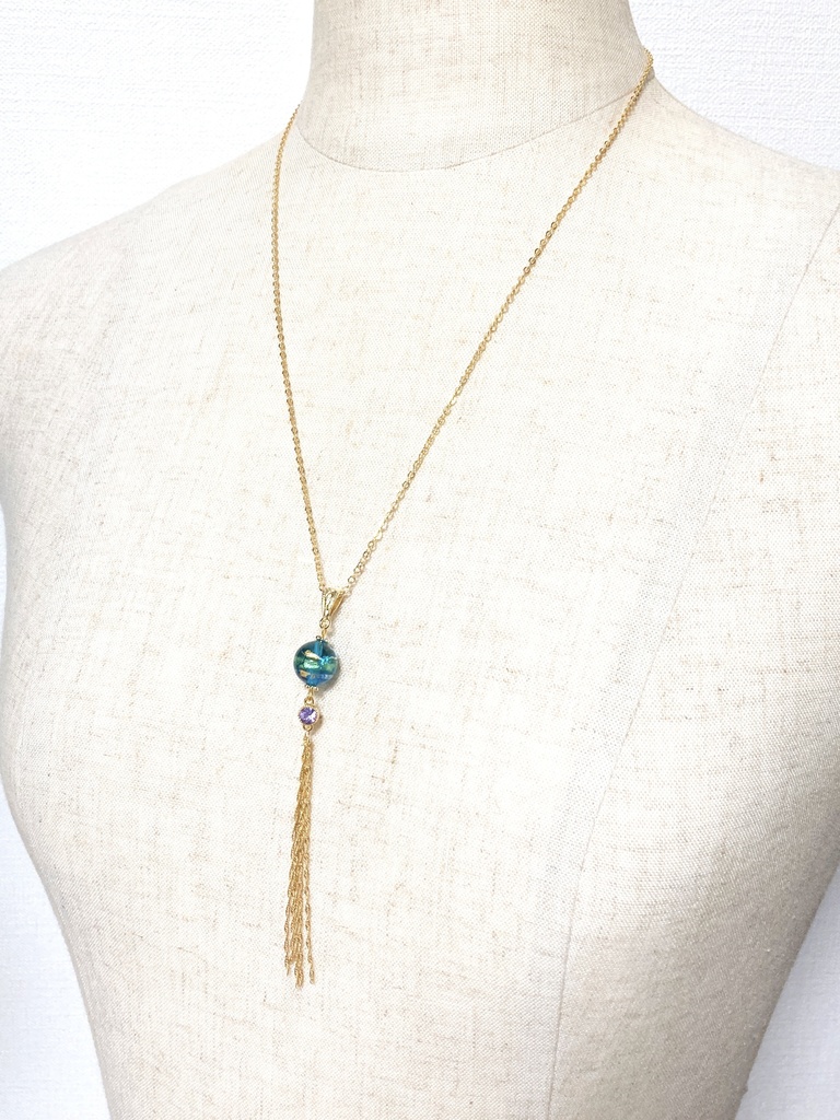 ベネチアンガラスビーズのネックレス【刀剣乱舞】