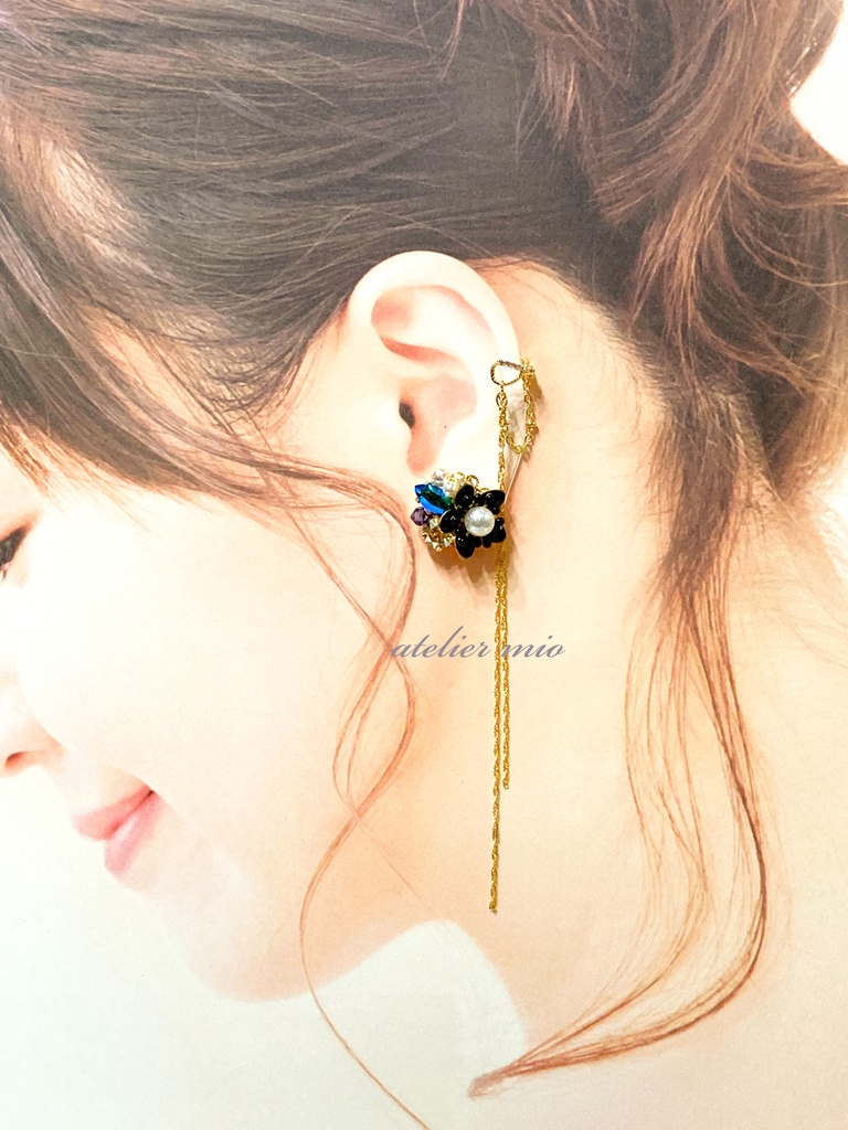 フラワービジュー耳飾り【刀剣乱舞】