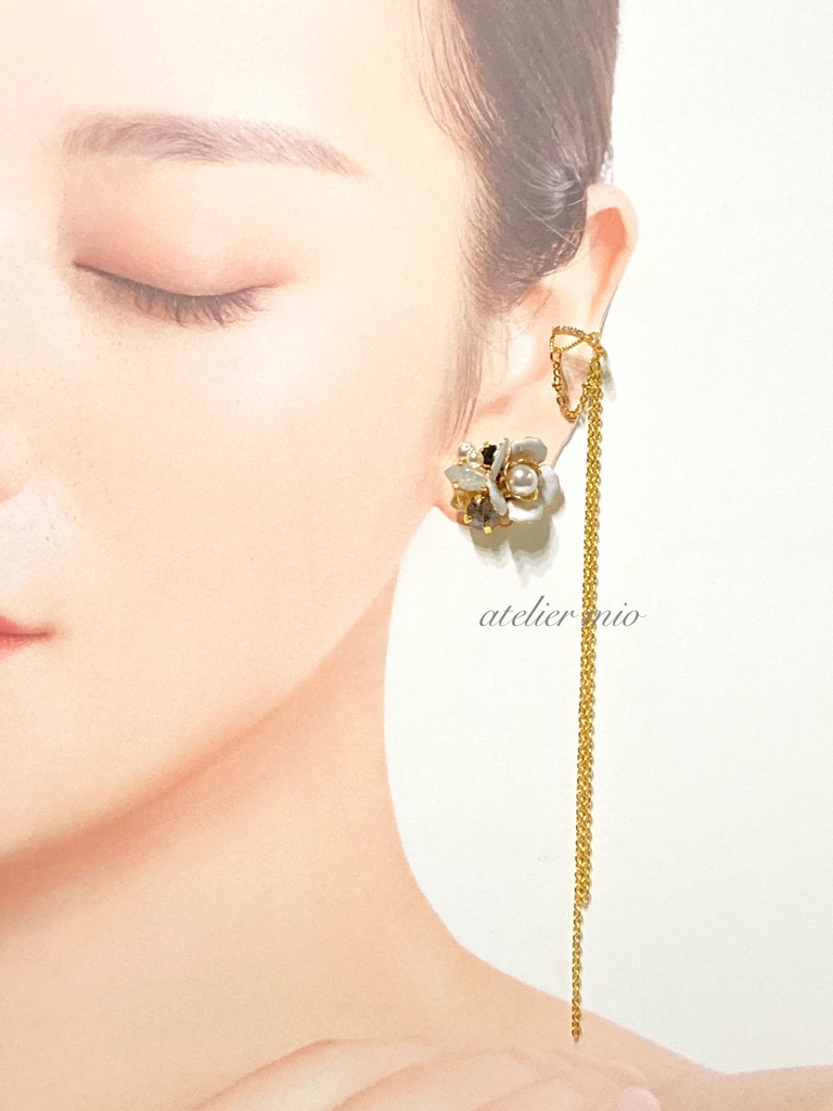 フラワービジュー耳飾り【刀剣乱舞】