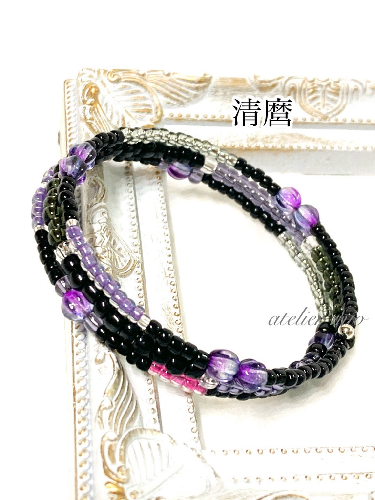 3連ワイヤーブレスレット【刀剣乱舞】