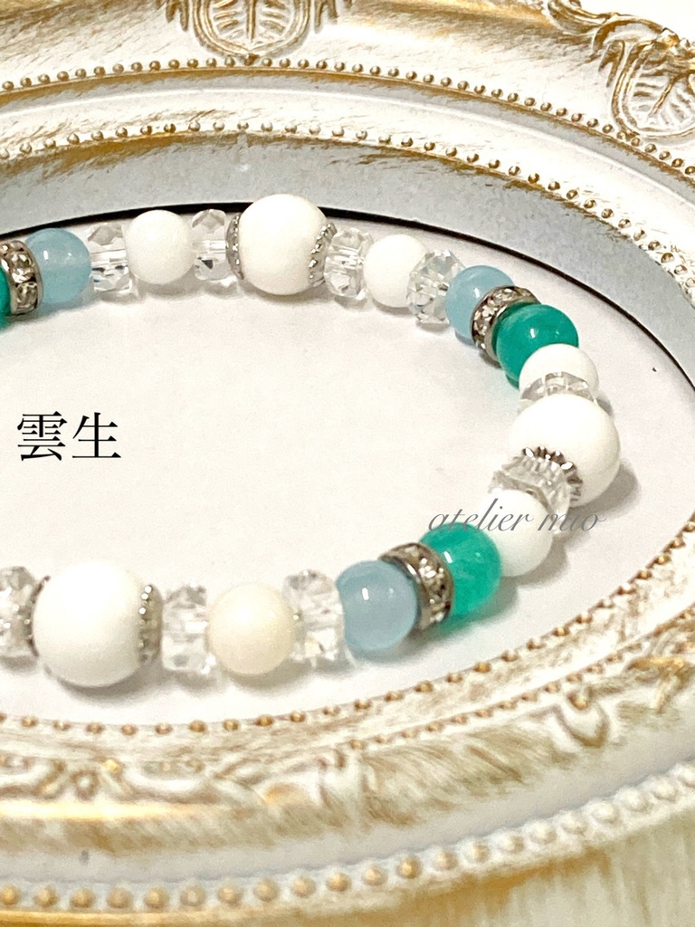 天然石ブレスレット16【刀剣乱舞】