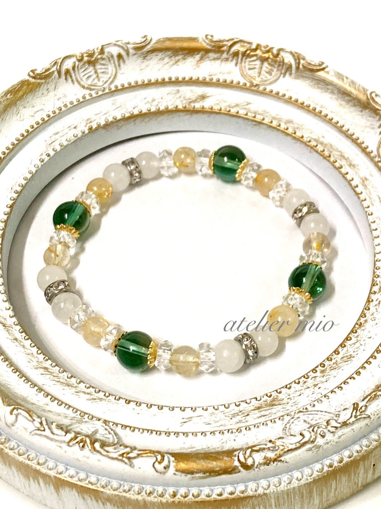 天然石ブレスレット16【刀剣乱舞】