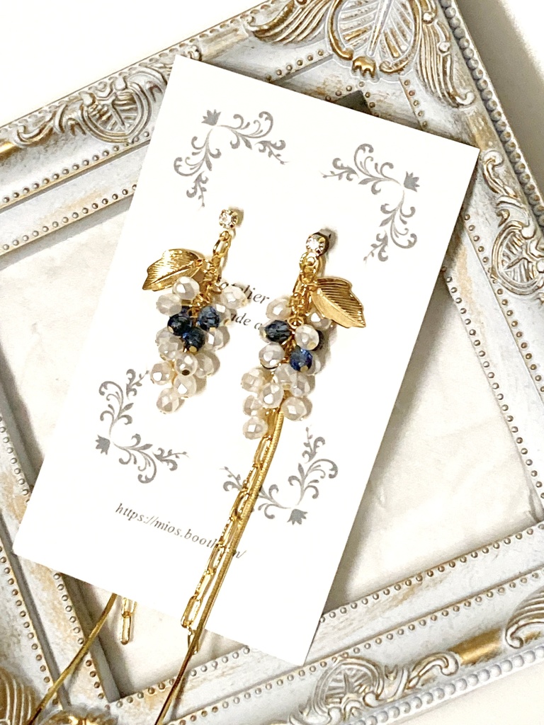 葡萄のイヤーアクセサリー【刀剣乱舞】