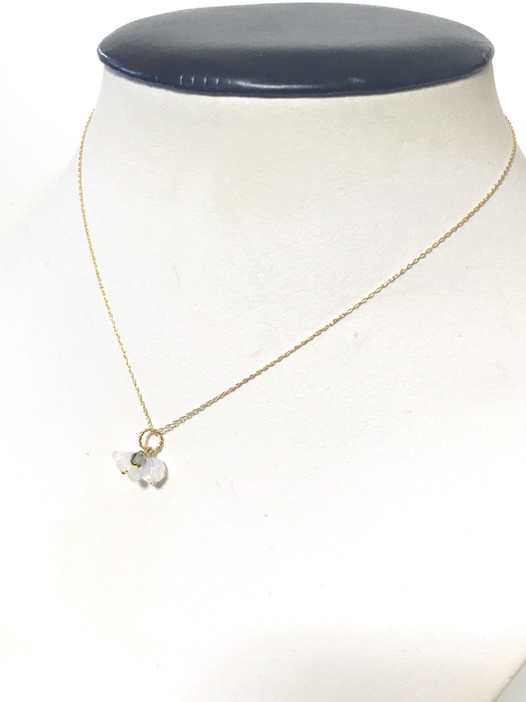 白花耳飾り/首飾り【刀剣乱舞】