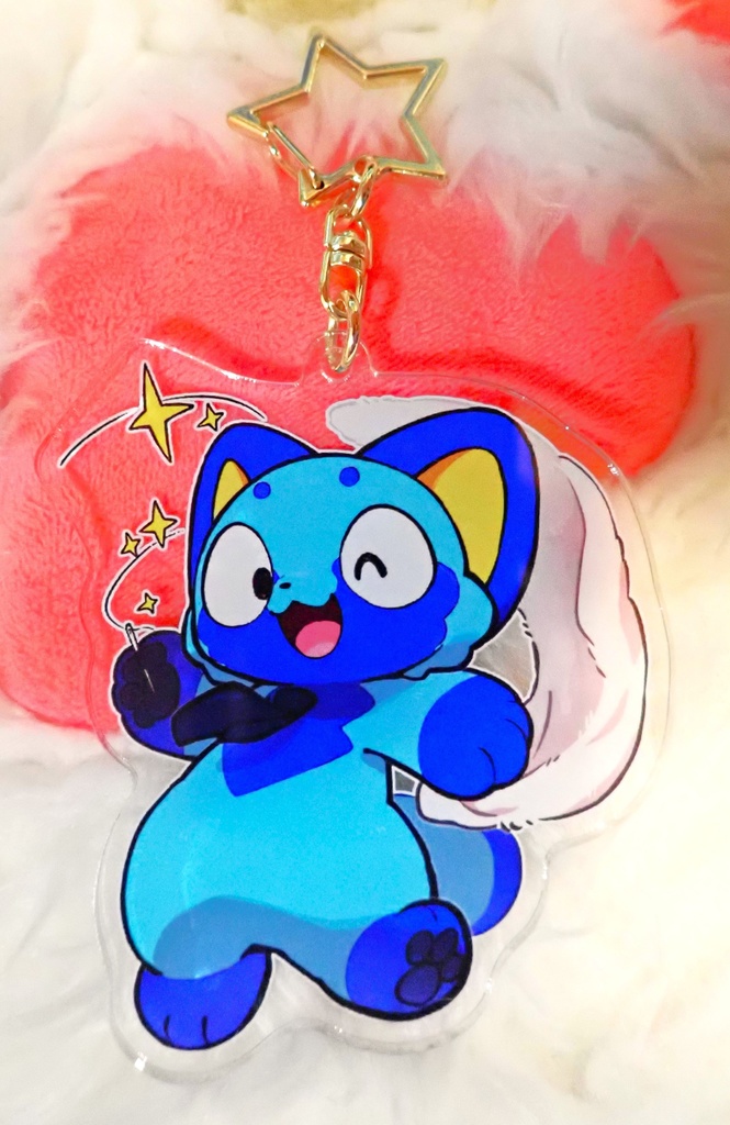【委託販売】キーホルダー（イラスト：ハイパーメスケモクリエイター）