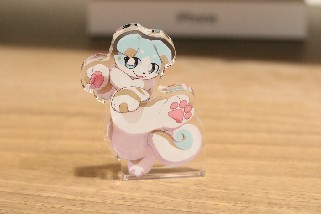 【アクリルブロック】もっちりあいすくん
