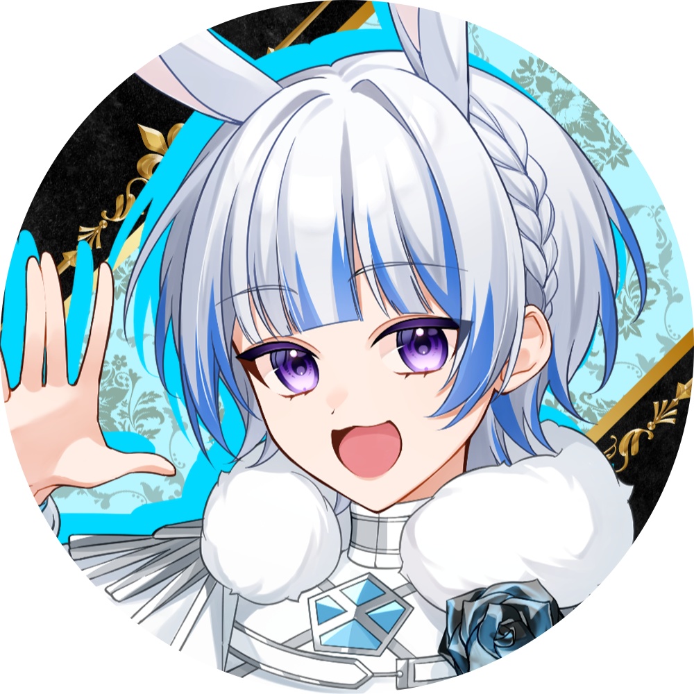 【白衣装】ごろごろまる。 GuirtyNoir 缶バッジ