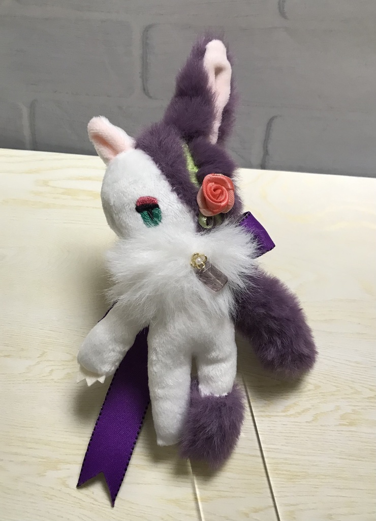 うキャットちゃん(白パープル)