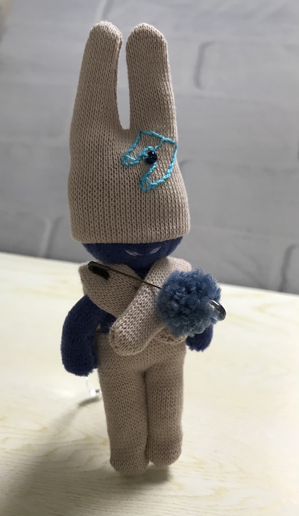 びろびろタイツくん(あお)