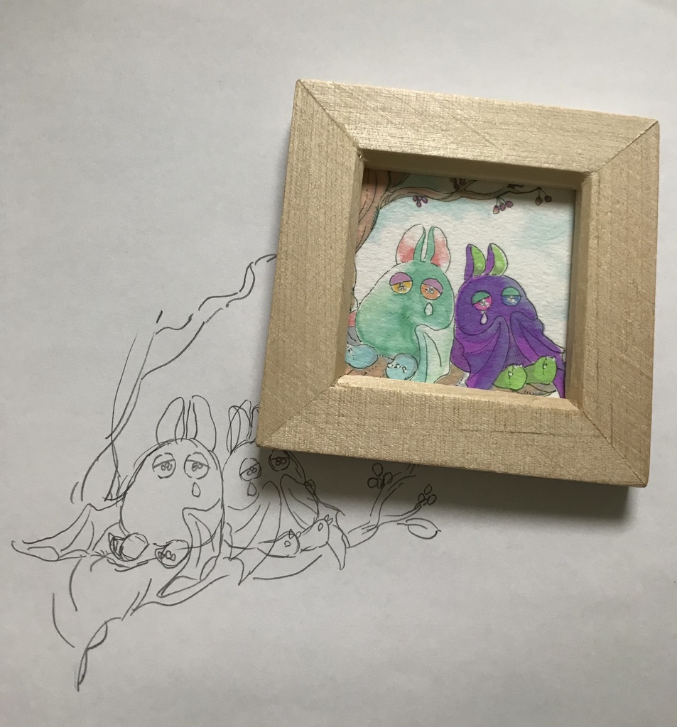 春待ちメソメソこうもりさん