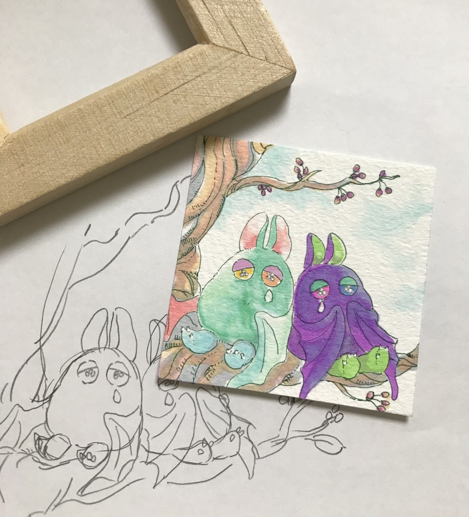 春待ちメソメソこうもりさん