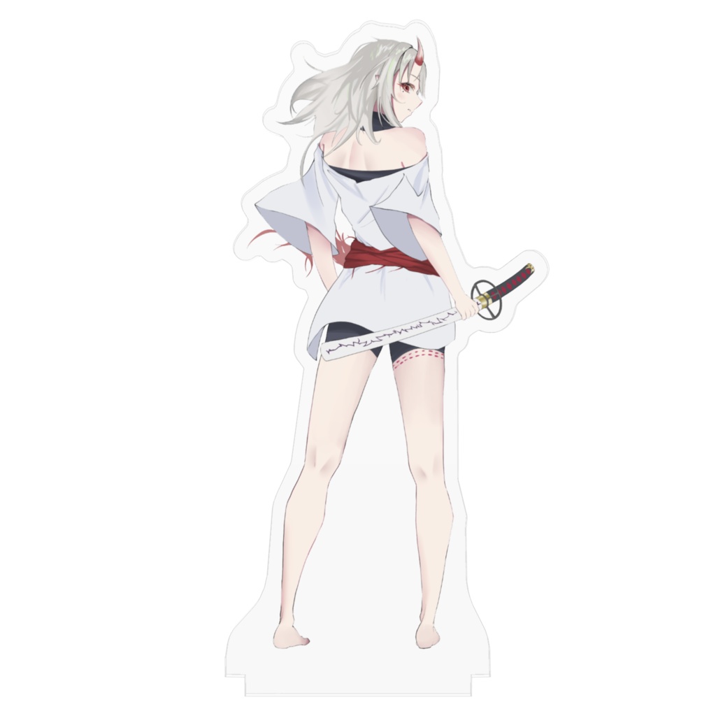 鬼かっこいい!後ろ姿アクリルフィギュア