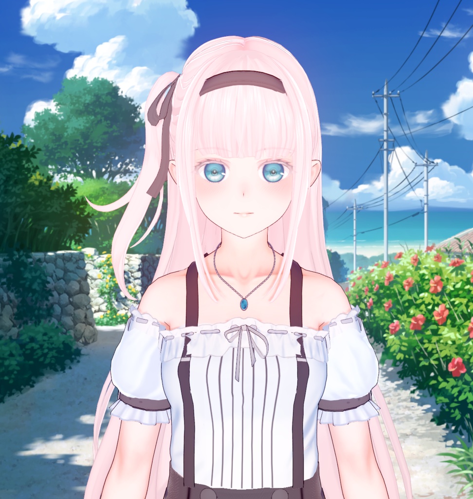 スラムの少女