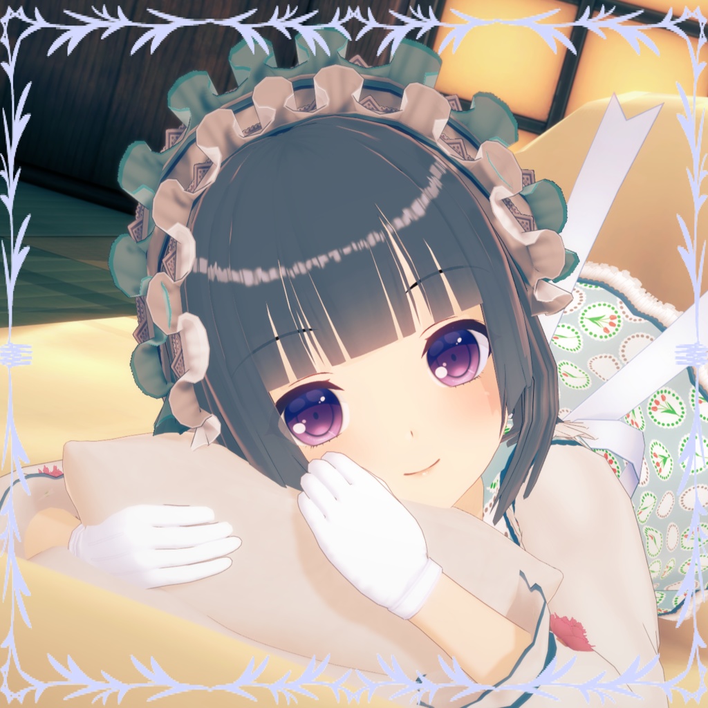 青髪