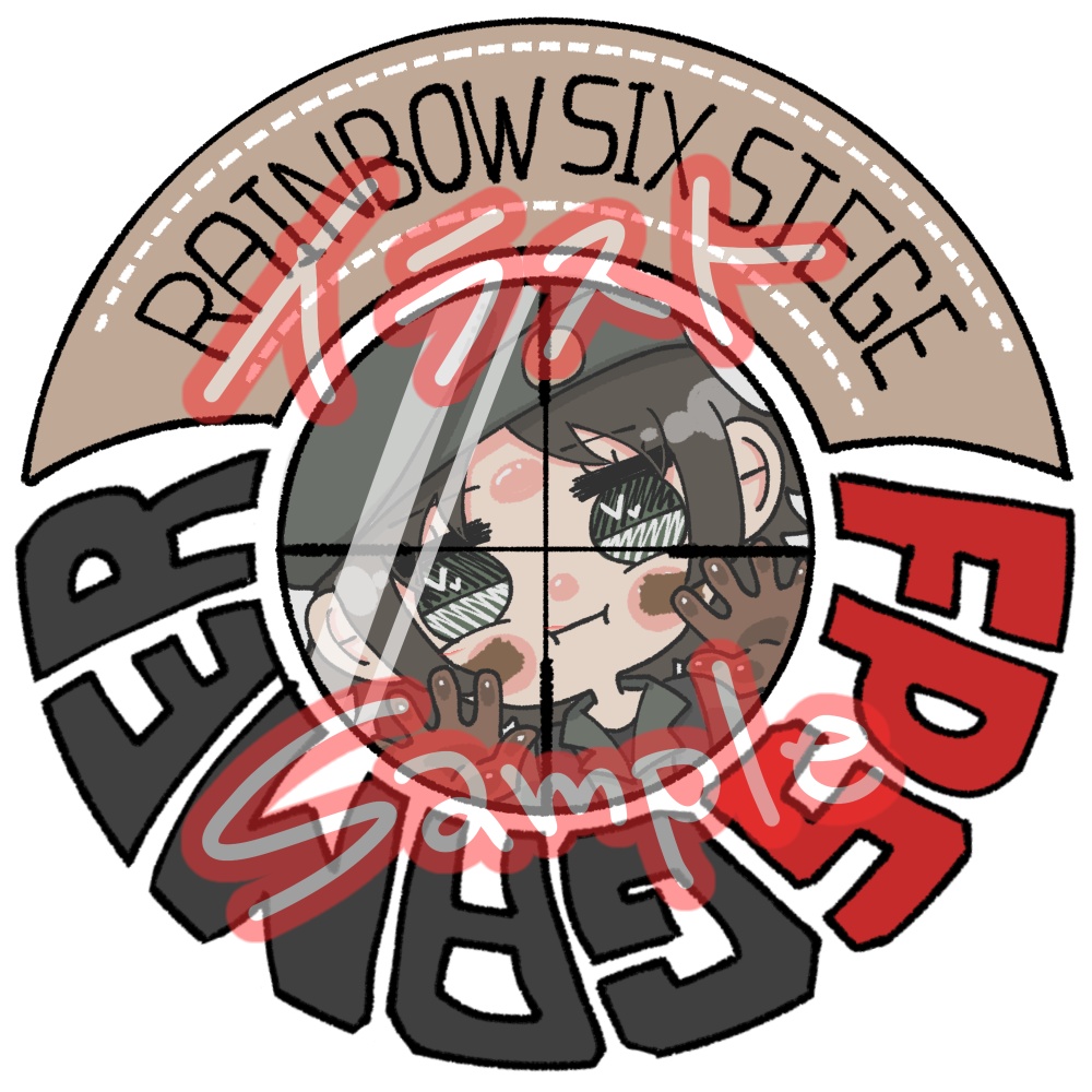 【R6S】白Tシャツ