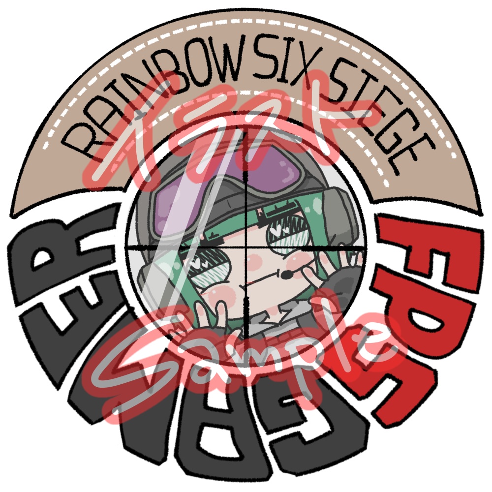 【R6S】白Tシャツ