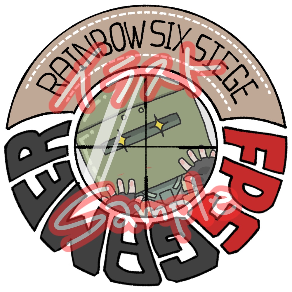 【R6S】白Tシャツ