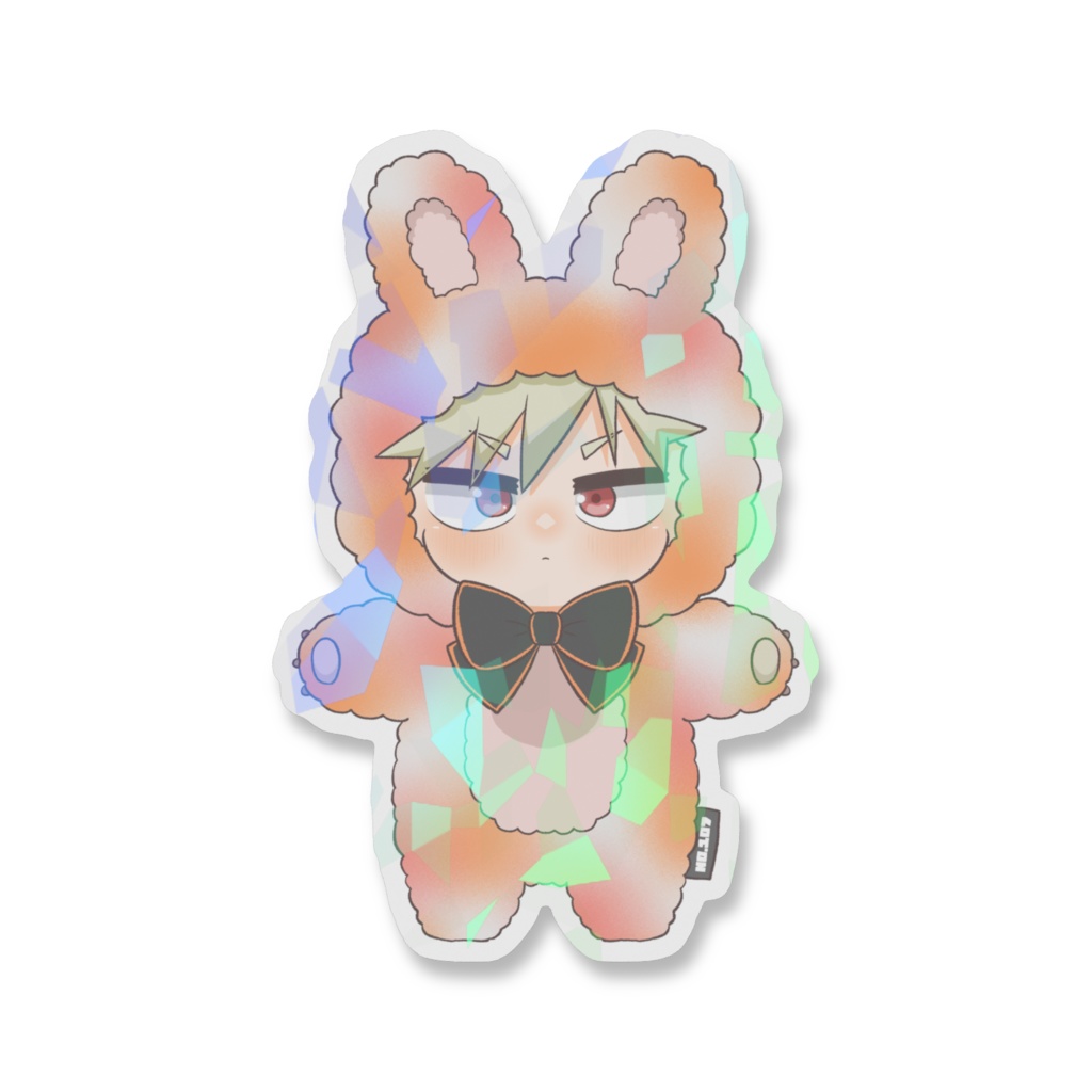 ヒロアカ うさちゃんステッカー