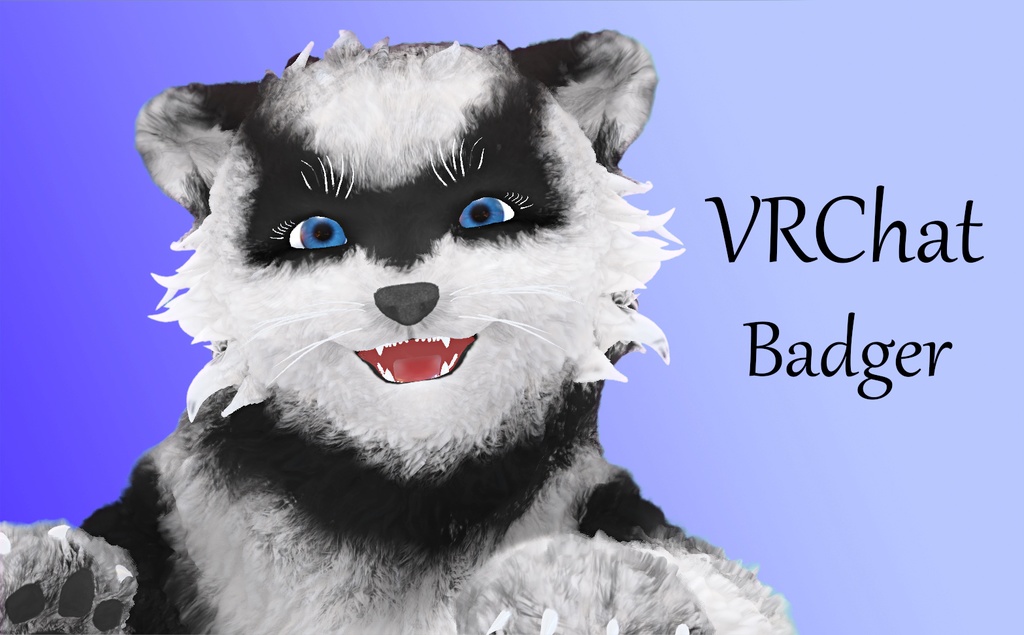 3Dキャラクター Badger
