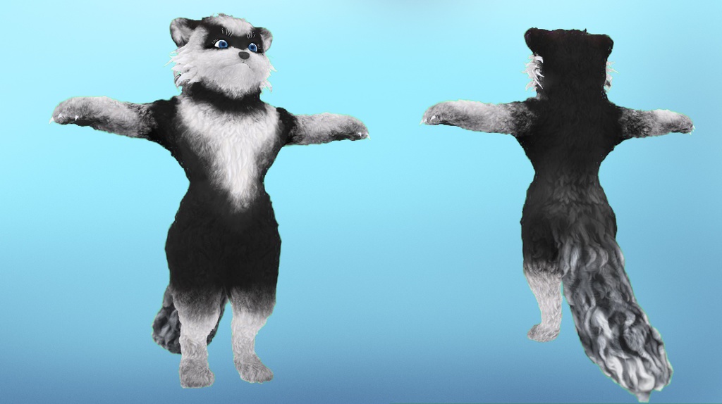 3Dキャラクター Badger