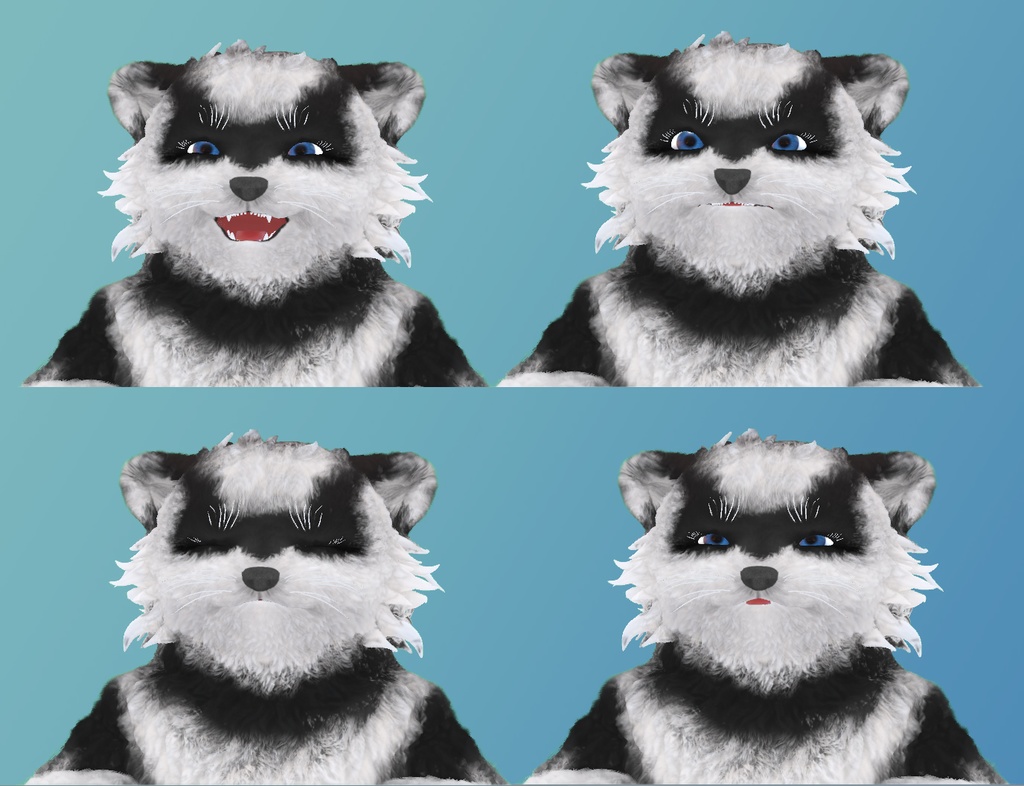 3Dキャラクター Badger