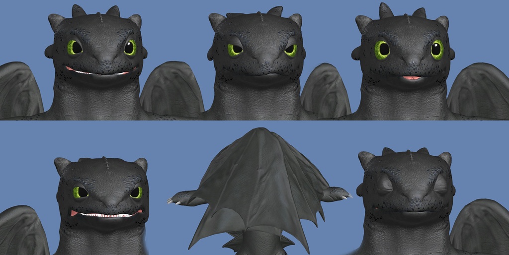 3Dキャラクター Dragon