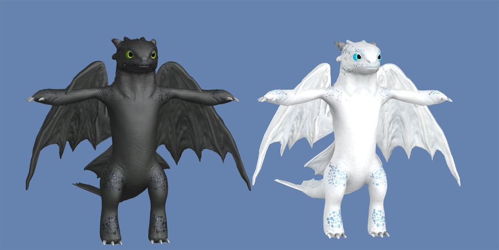 3Dキャラクター Dragon