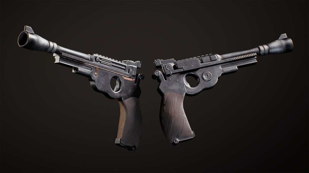 Blaster Pistol | The Mandalorian