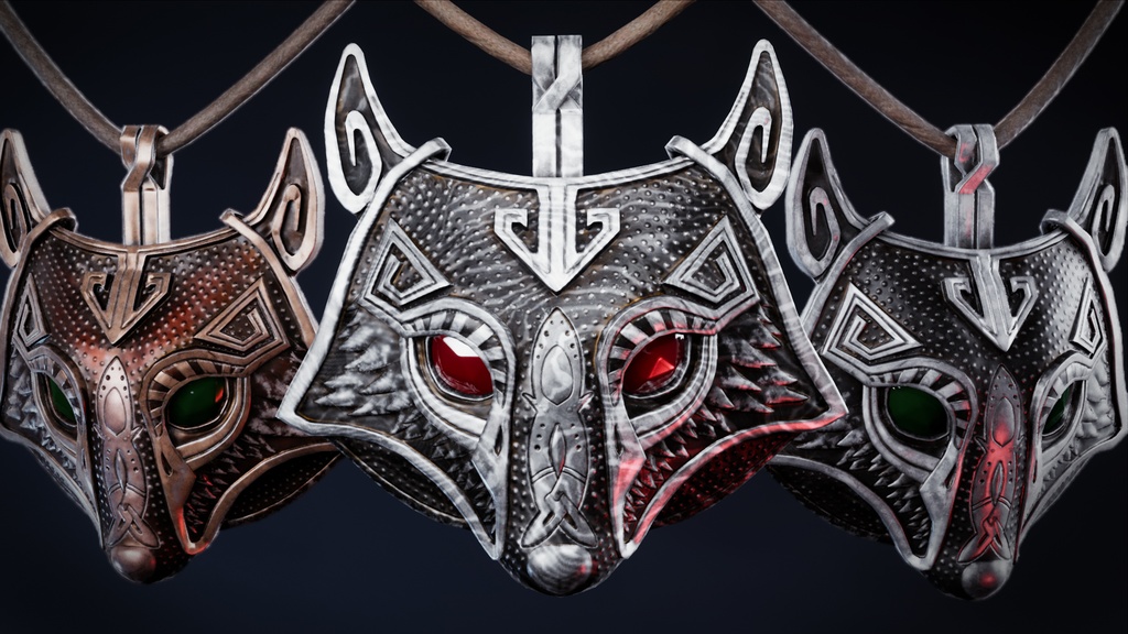 Wolf Pendant 