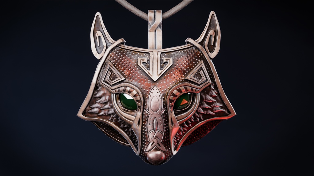 Wolf Pendant