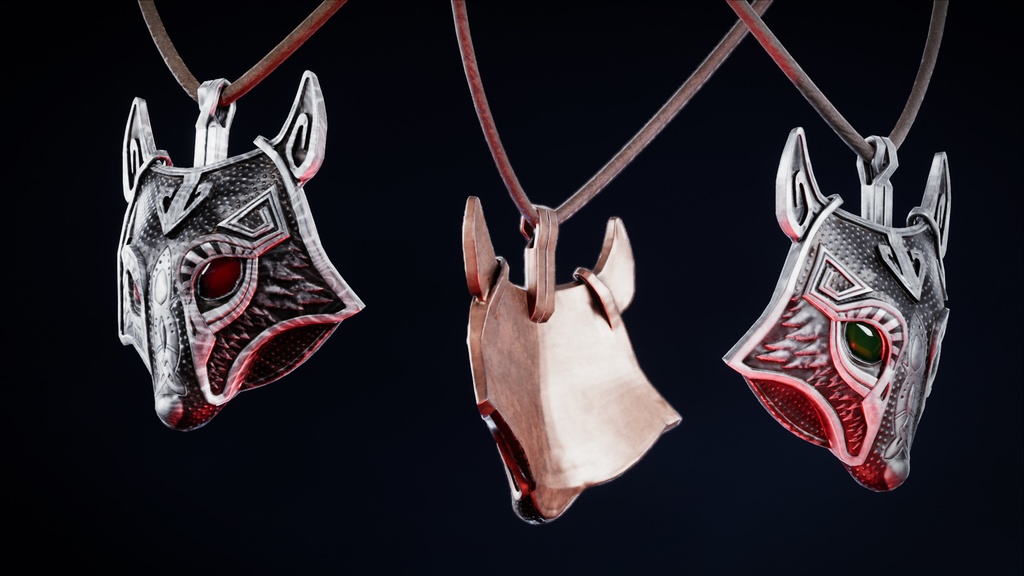 Wolf Pendant