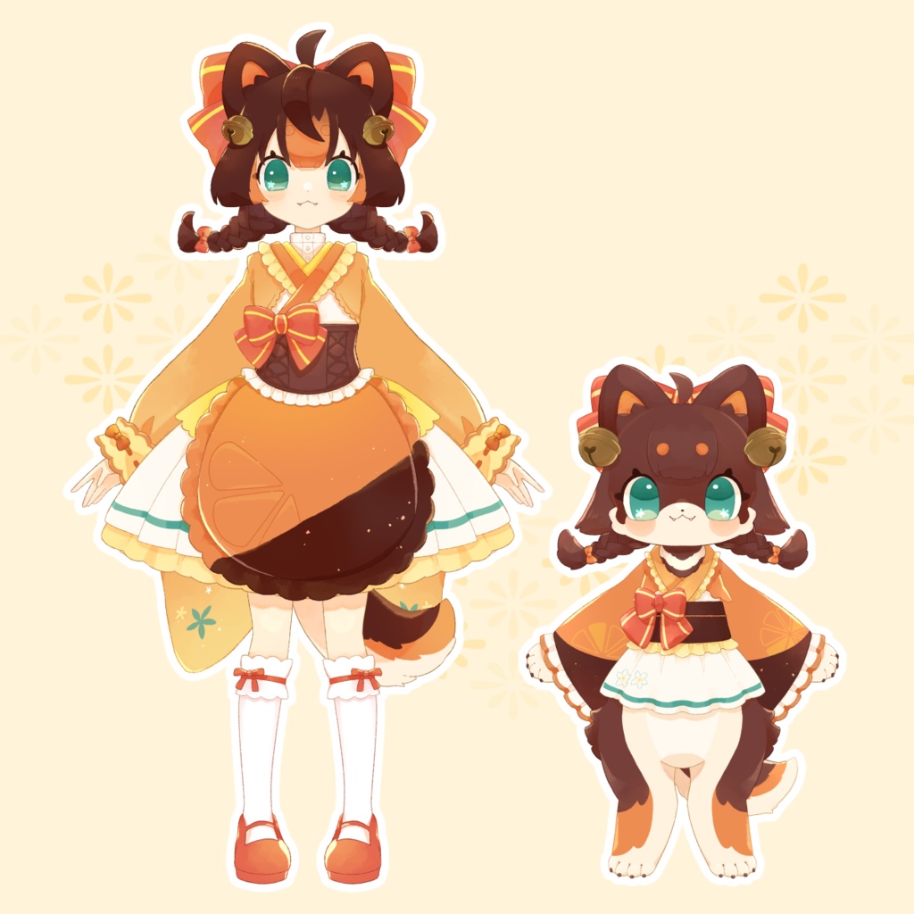 黒柴のみかん【汎用モデル】