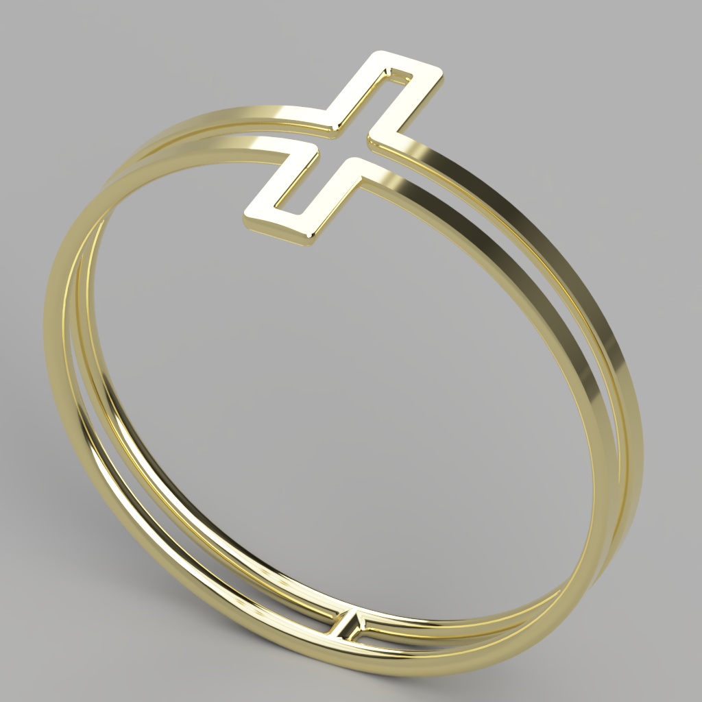 [VRCHAT] Cross Ring set / 십자가 반지 세트 / 十字架の指輪セット