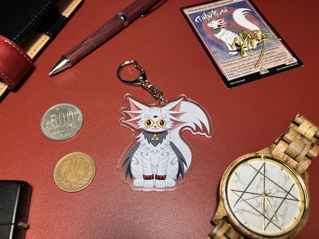 四ツ脚ミハツミ キーホルダー【2サイズ】