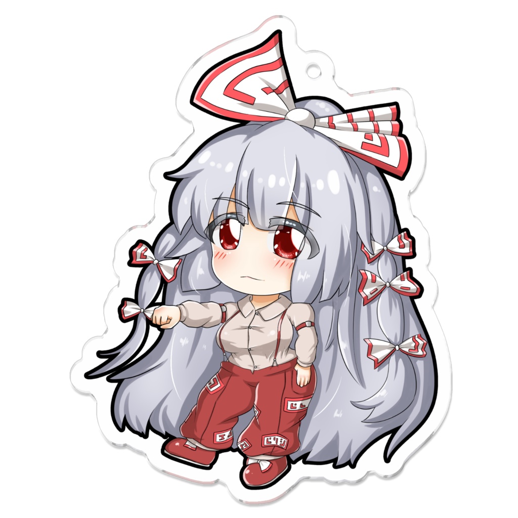 【東方Project】藤原妹紅 ウルトラ化 アクリルキーホルダー