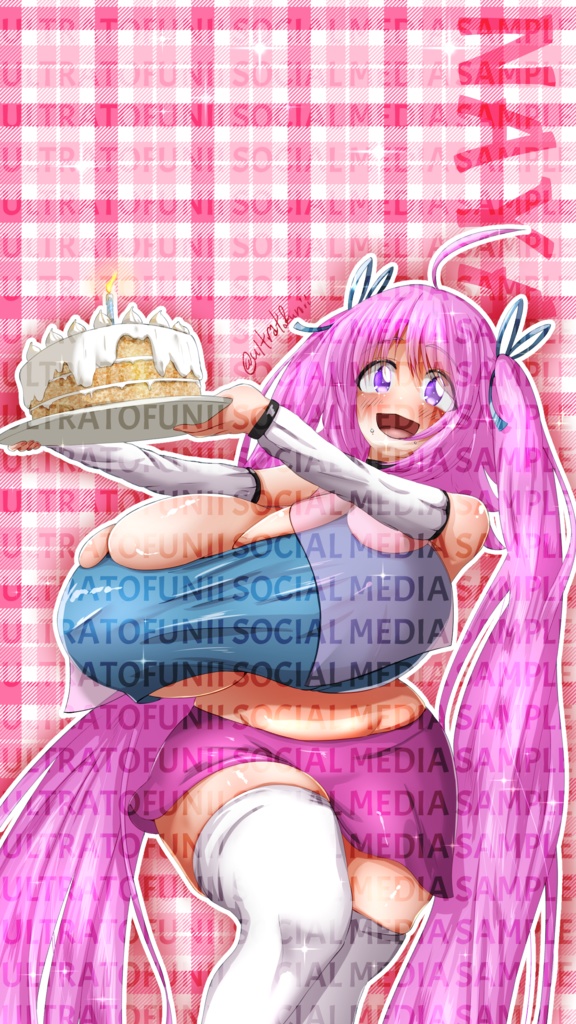 【無料配布】スマートフォン用壁紙画像(2024誕生日)