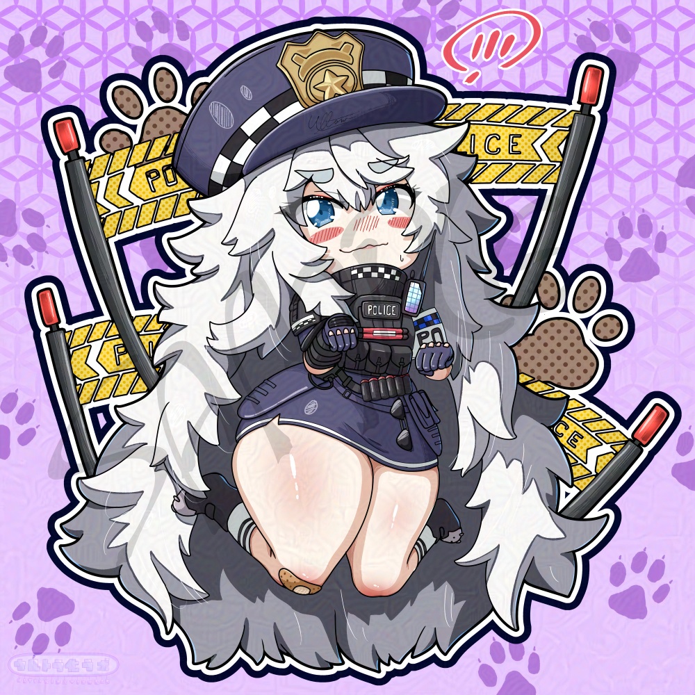 「むちちびアクキー」ポリ(勝利の女神NIKKE)