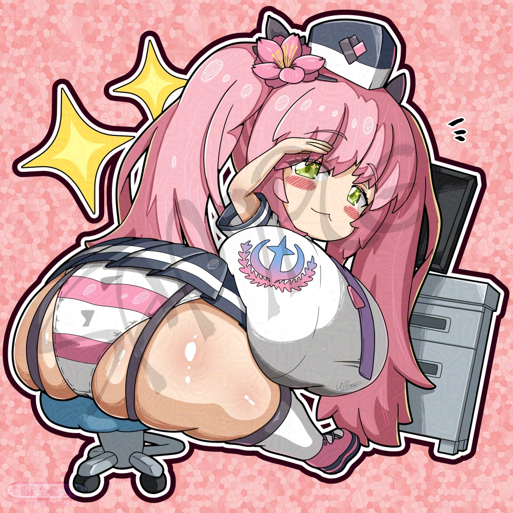 「むちちびアクキー」キリ(勝利の女神NIKKE)